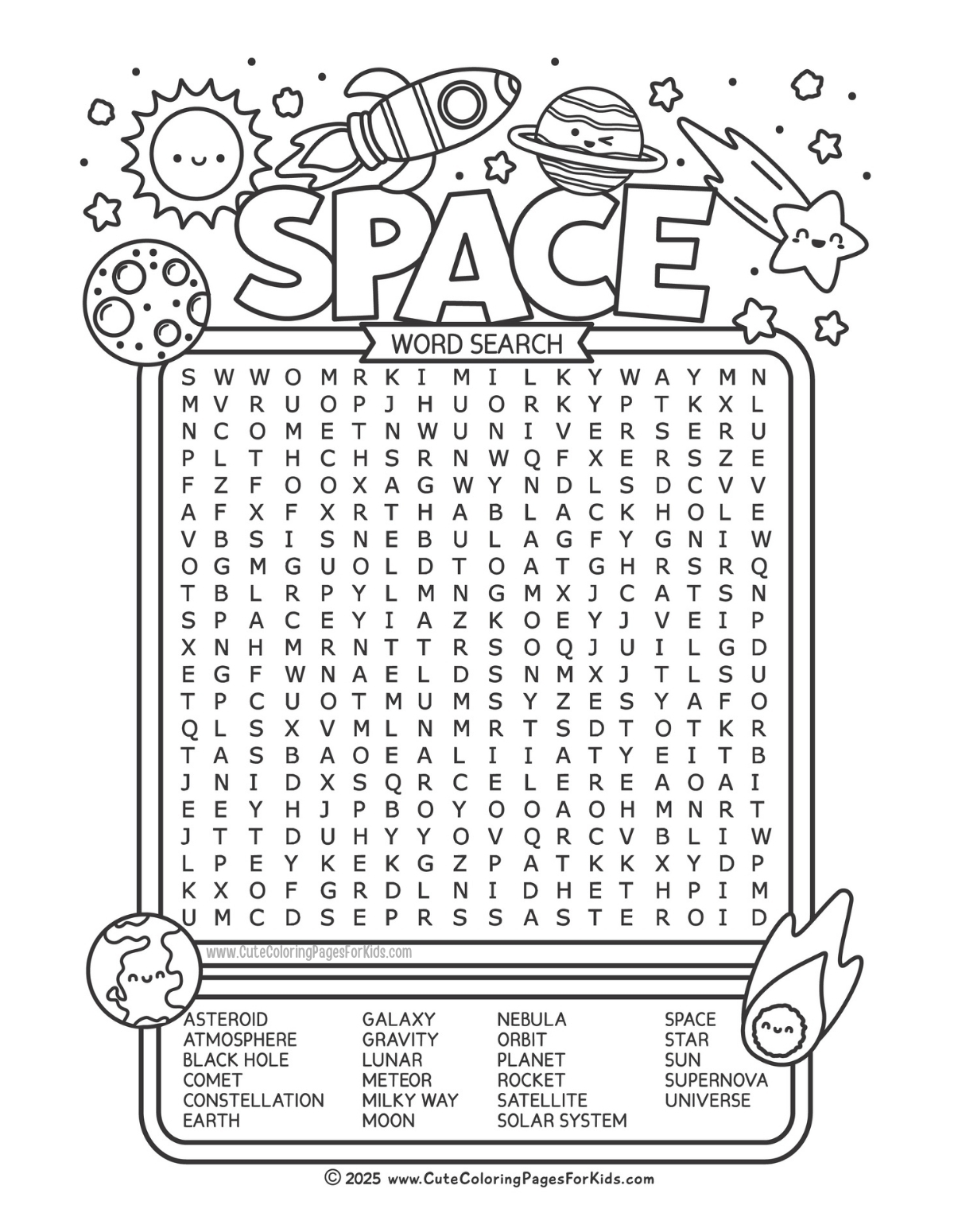 Free Printable Word Searches For Kids Cute Coloring Pages For Kids Free Printable Word Searches For Kids Cute Coloring Pages For Kids