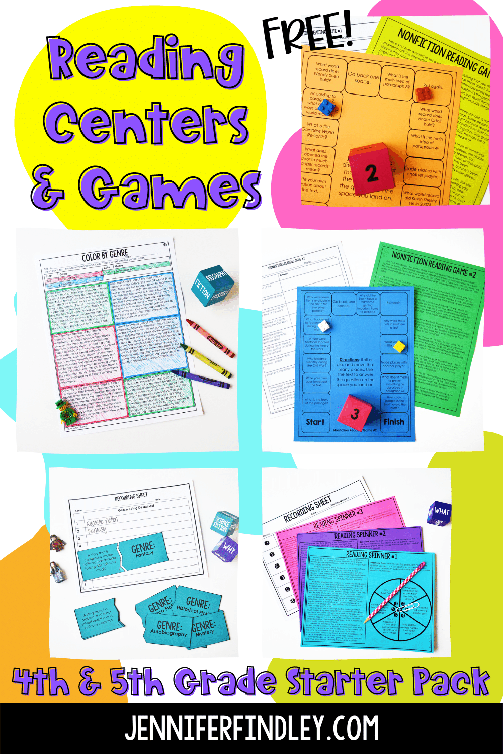 Free Reading Games And Activities For Launching Reading Centers Free Reading Games And Activities For Launching Reading Centers