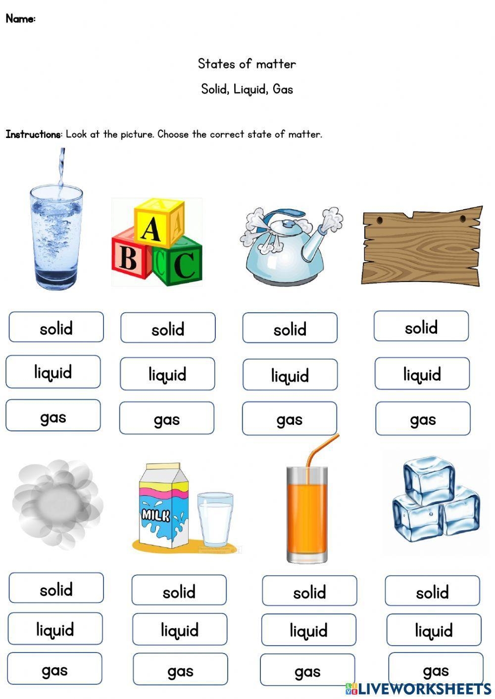 Free Three States Of Matter Worksheet Download Free Three States Of Matter Worksheet Png Images Free Worksheets On Clipart Library