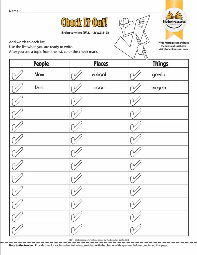 Free Writing Worksheets For 2nd Grade With Fun Prompts