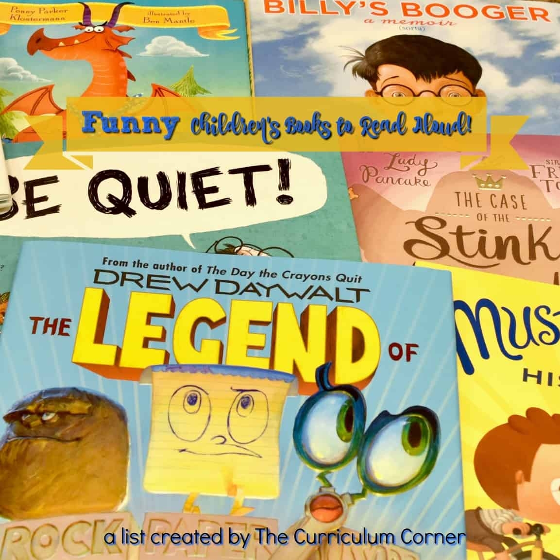Funny Books For Read Alouds The Curriculum Corner 123