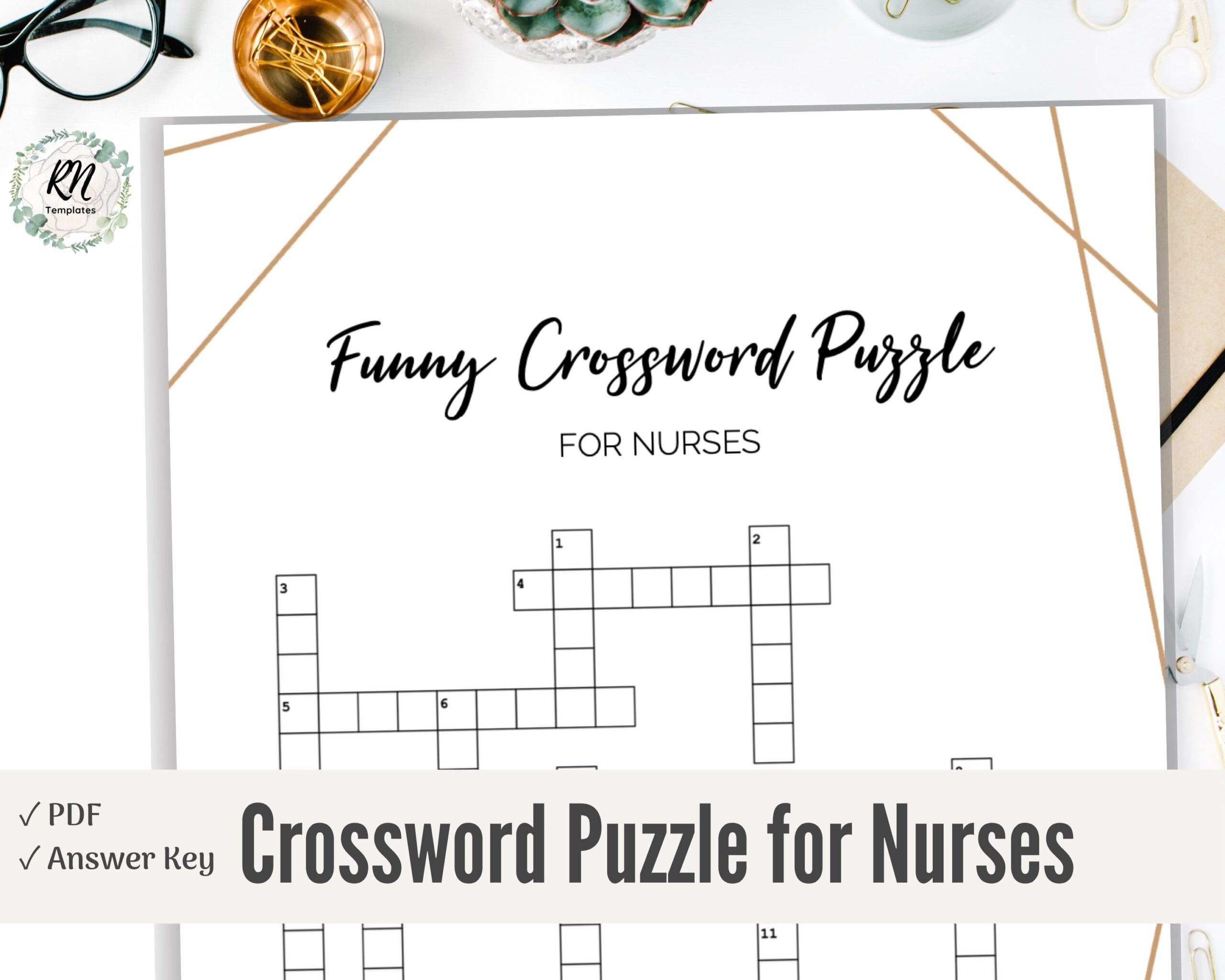 Funny Nurse Crossword Puzzle Nurse Word Game Nurse Jokes Instant Download PDF Etsy Funny Nurse Crossword Puzzle Nurse Word Game Nurse Jokes Instant Download PDF Etsy