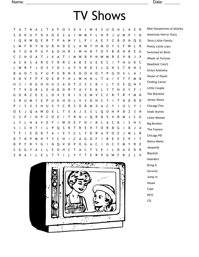 Game Show Crossword WordMint Game Show Crossword WordMint