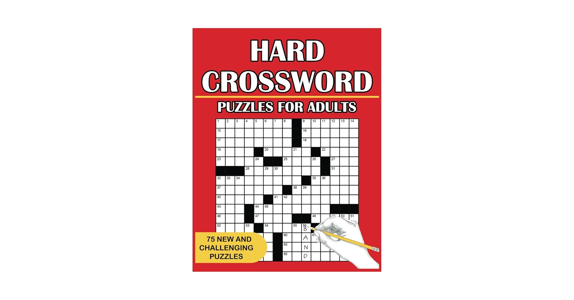 Hard Crossword Puzzles For Adults Grady J R 9781647904029 Amazon Books