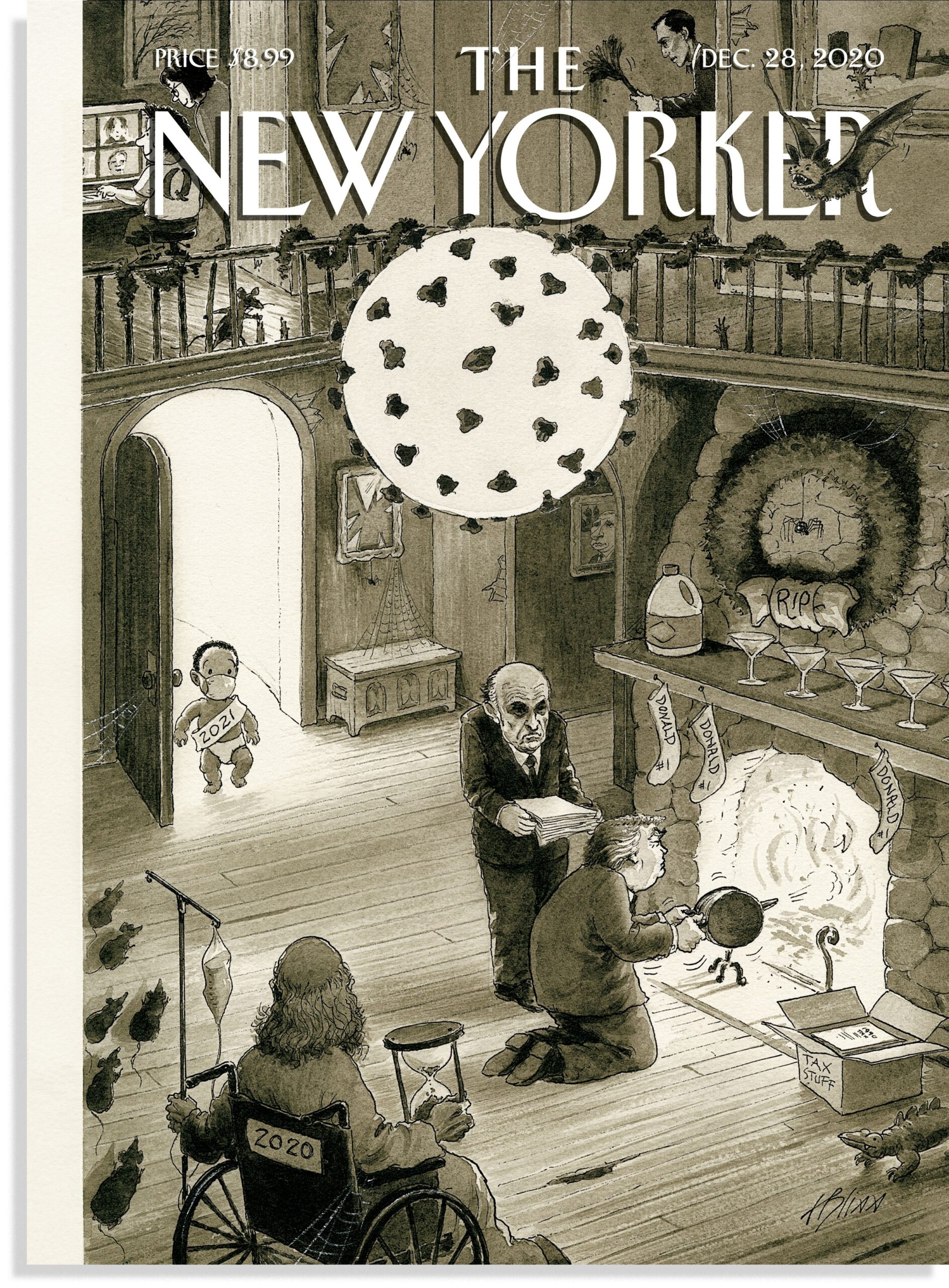 Harry Bliss s In With The New The New Yorker