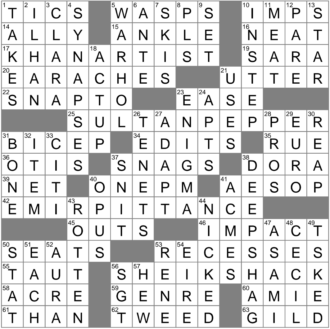 High pile Carpet Style Crossword Clue Archives LAXCrossword