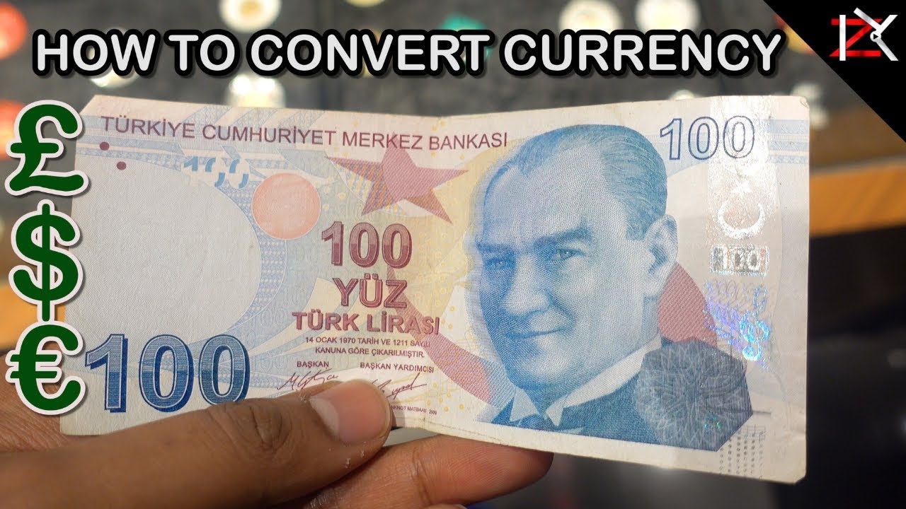 How To Convert Any Currency Using Calculator Easy Money Conversion Method Learn Turkish Money YouTube