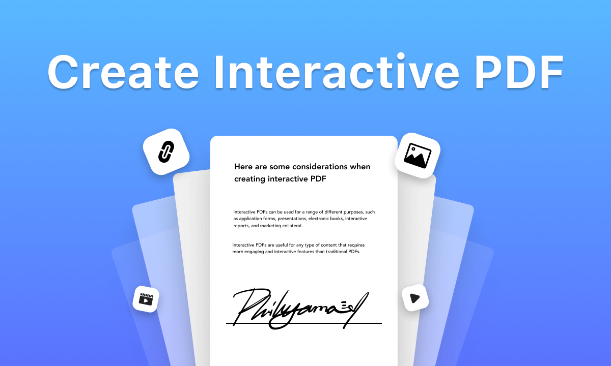 How To Create An Interactive PDF With Fields Links Videos