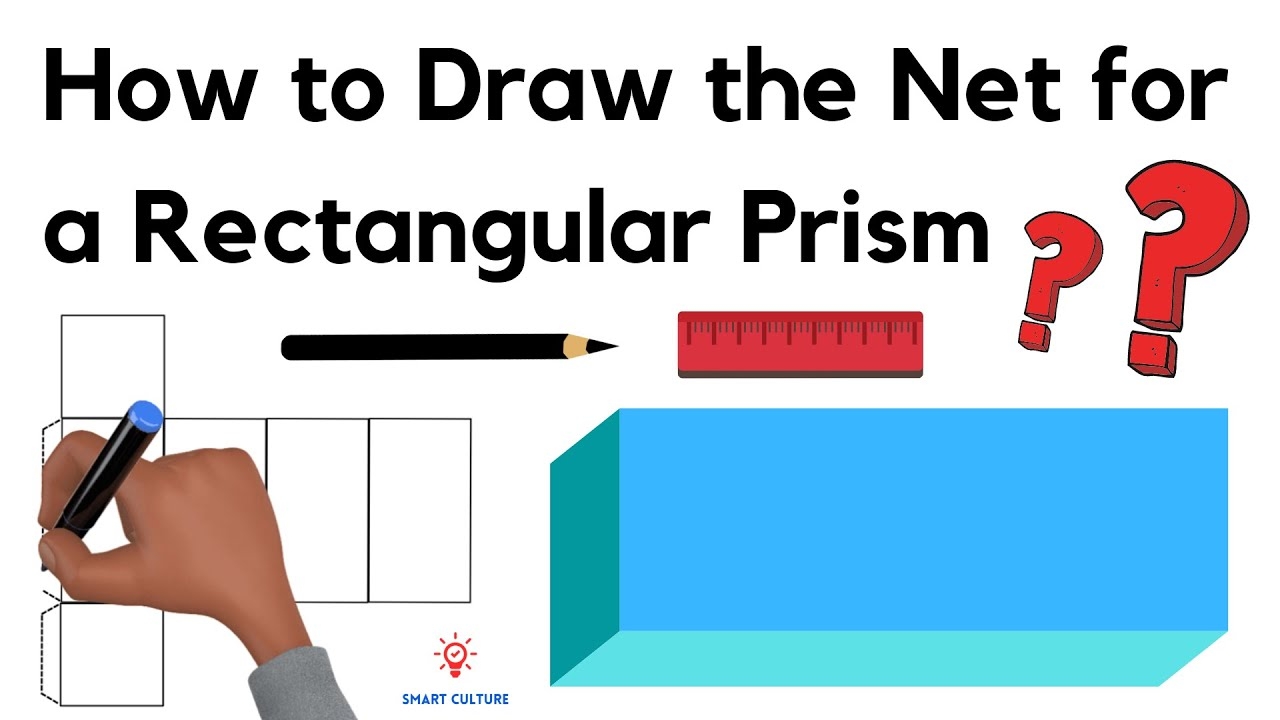 How To Draw The Net For A Rectangular Prism YouTube