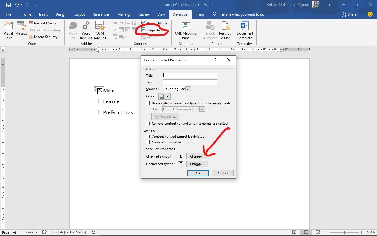 How To Insert Check Box In Word WPS Office Academy