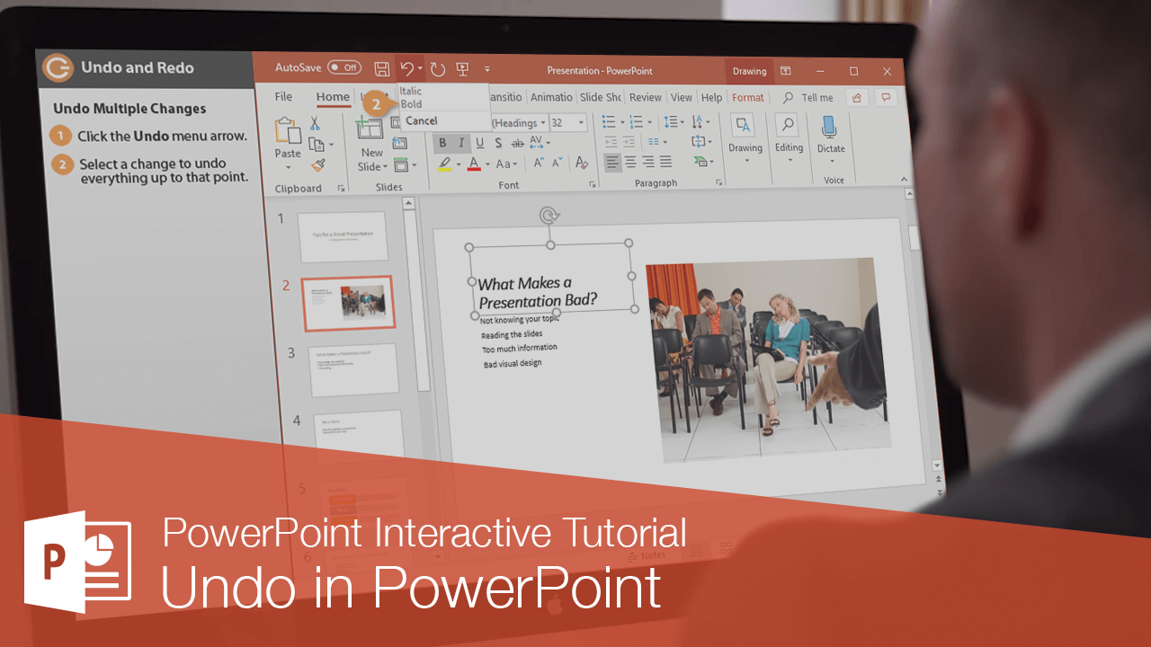 How To Undo In Powerpoint CustomGuide