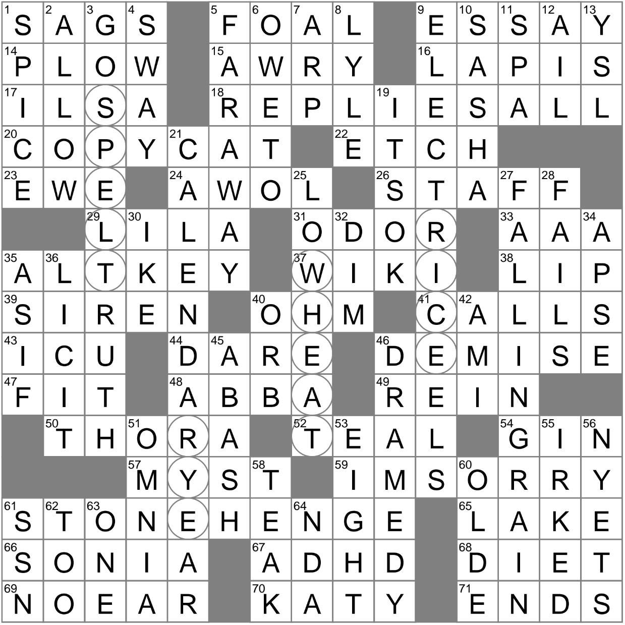 Hybrid Genre Crossword Clue Archives LAXCrossword