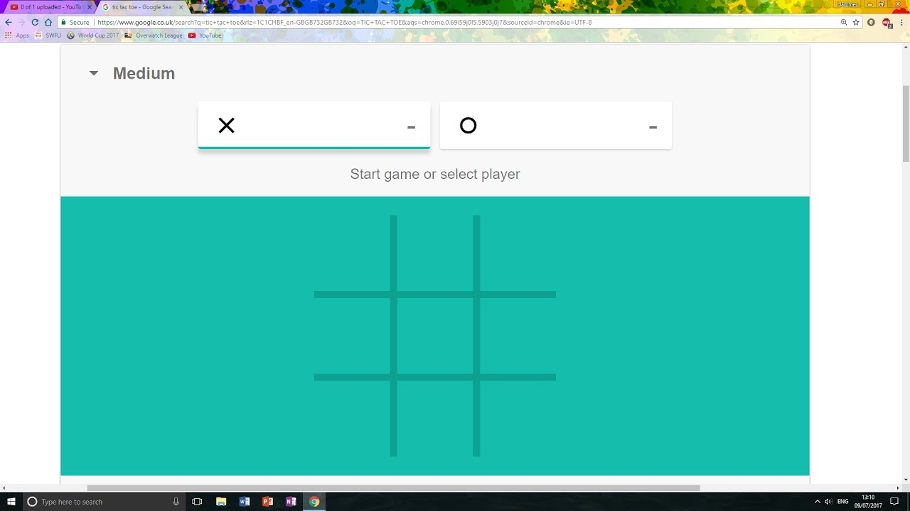 I BEAT THE IMPOSSIBLE GOOGLE TIC TAC TOE YouTube