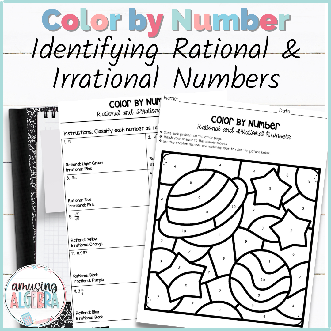 Identifying Rational And Irrational Numbers Coloring Activity Made By Teachers