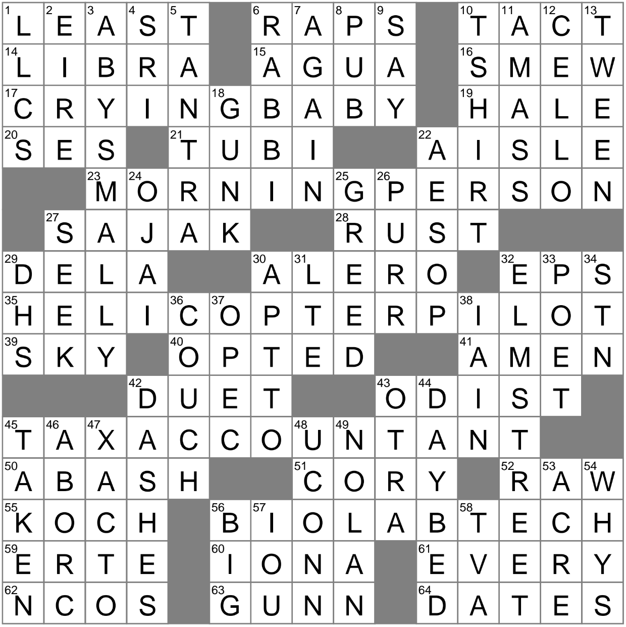 In A Really Bad Way Crossword Clue Archives LAXCrossword