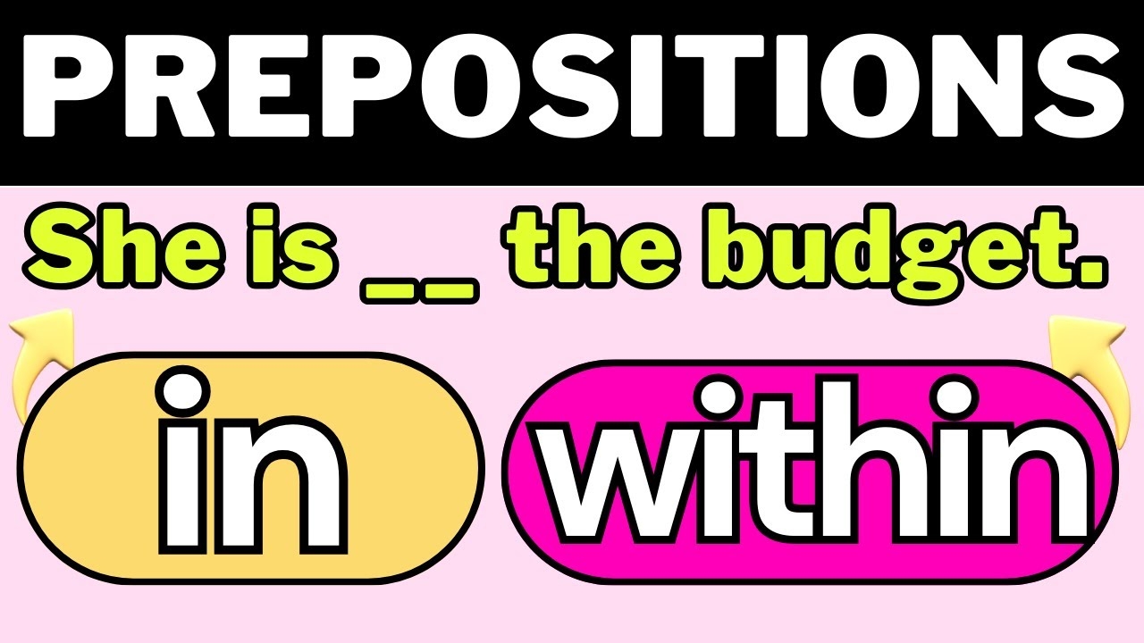 is within a preposition