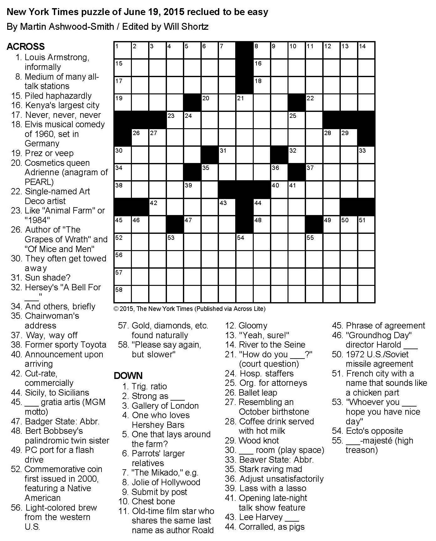 Jacqueline E Mathews Daily Commuter Puzzle Printable Mathews For Release
