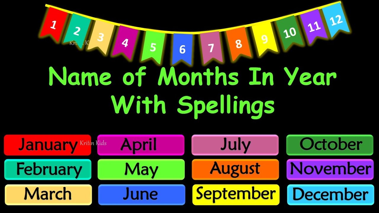 January February Months Name Months Of The Year With Spellings Mahino Ke Naam January Spelling YouTube January February Months Name Months Of The Year With Spellings Mahino Ke Naam January Spelling YouTube