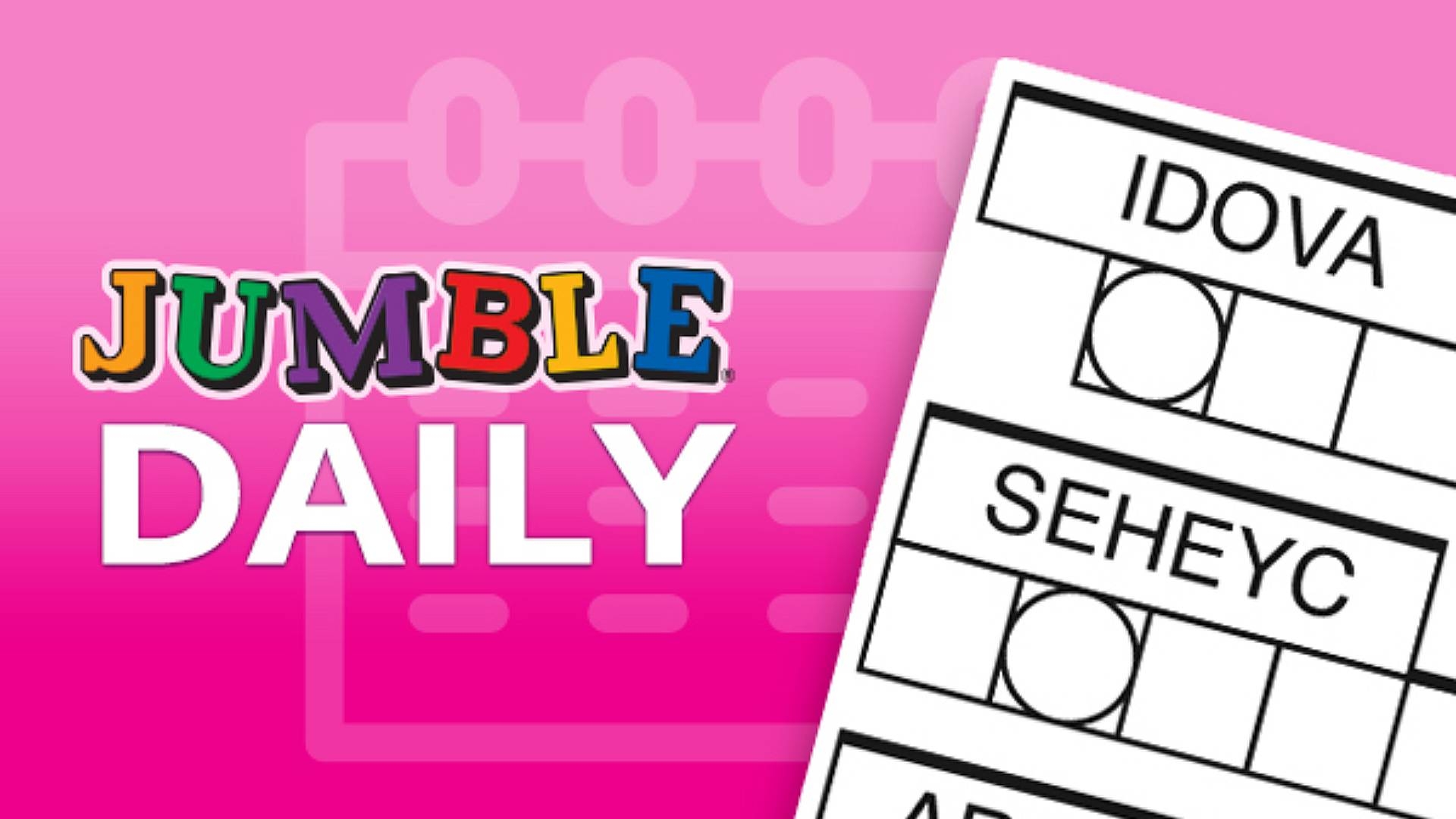 Jumble Today Answer For December 19 2025