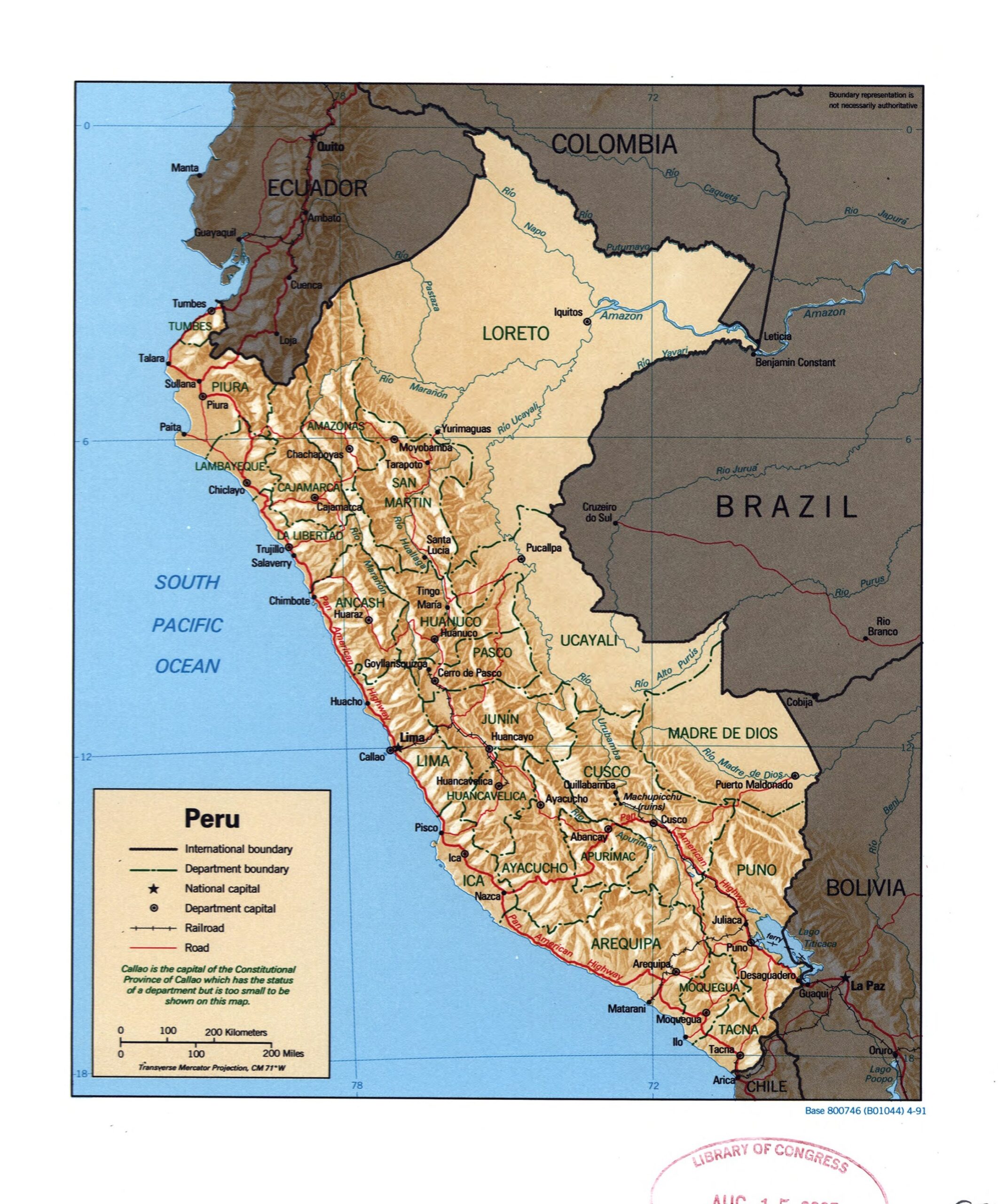 mapa politico del peru mapa politico del peru