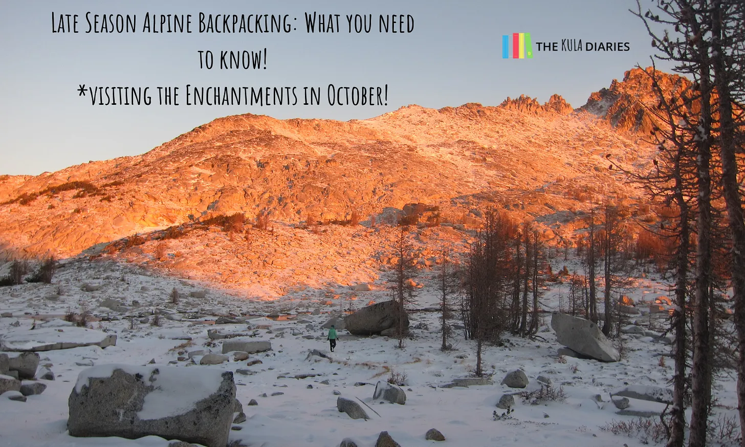 Late Season Backpacking Tips Kula Cloth