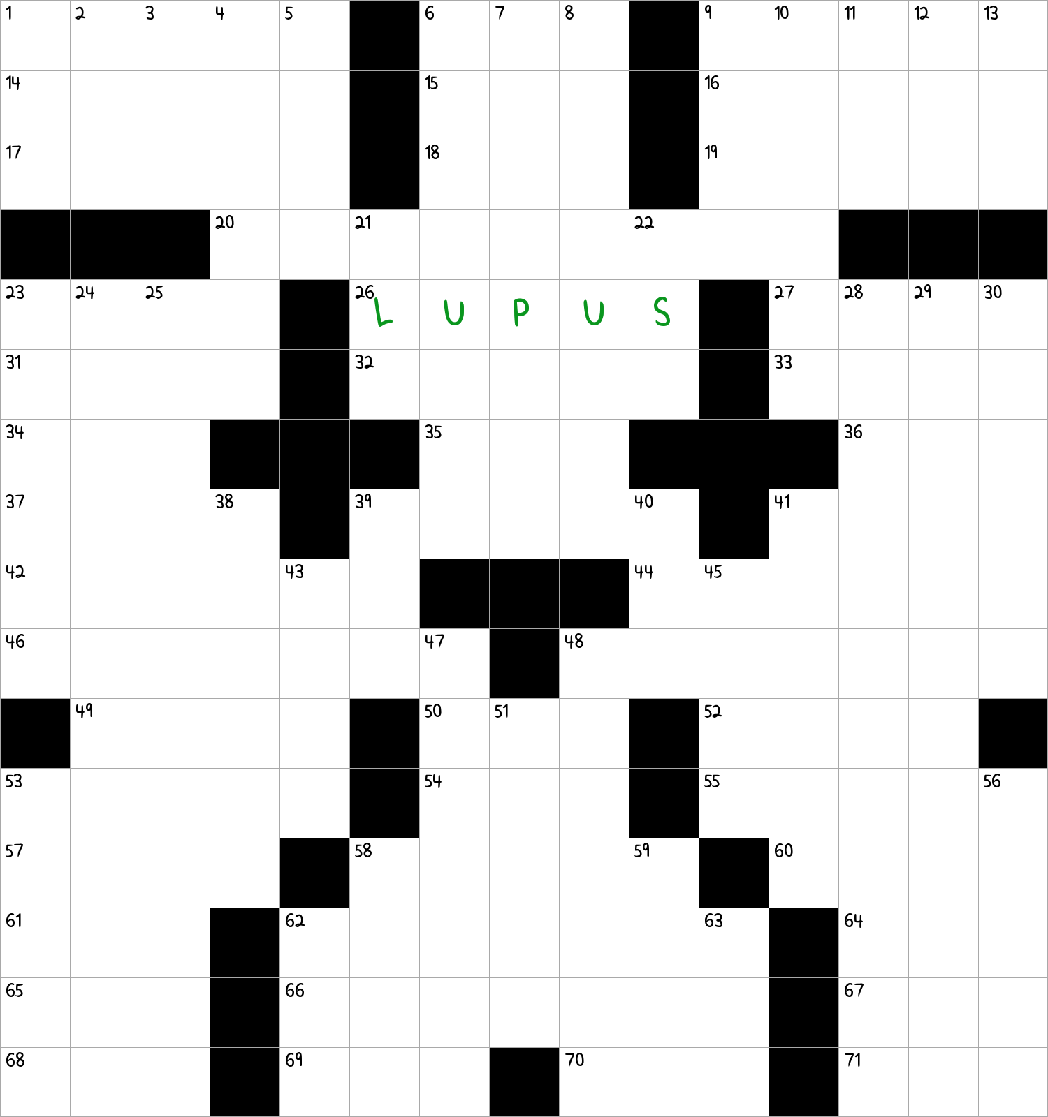 Latin wolf NYT Crossword Clue March 5 2025