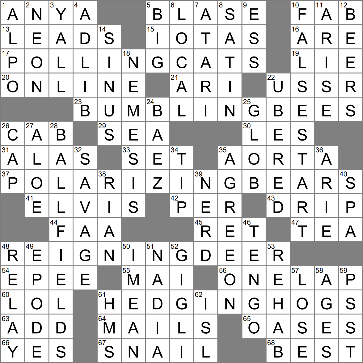 Letters For The Queen Mary Crossword Clue Archives LAXCrossword