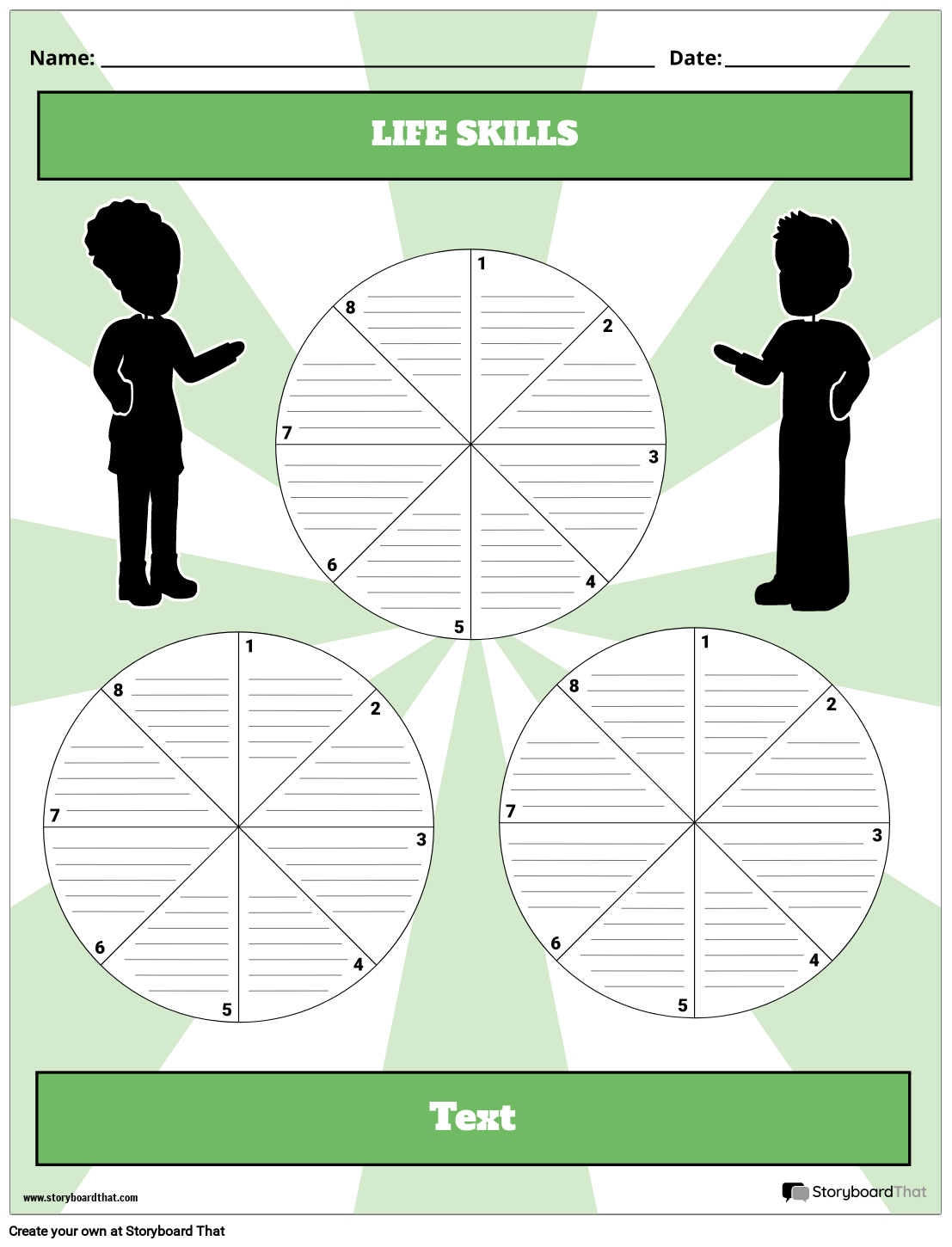 skills worksheet life skills
