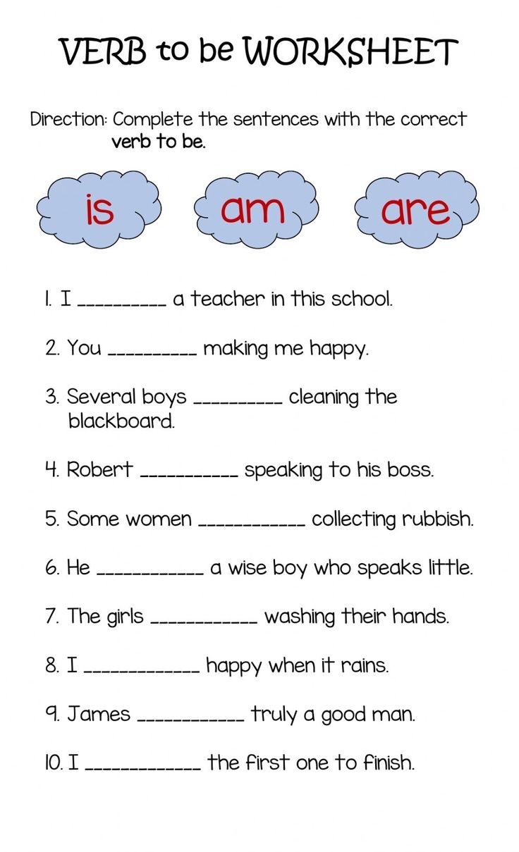 Linking Verbs verb To Be Worksheet Linking Verbs verb To Be Worksheet