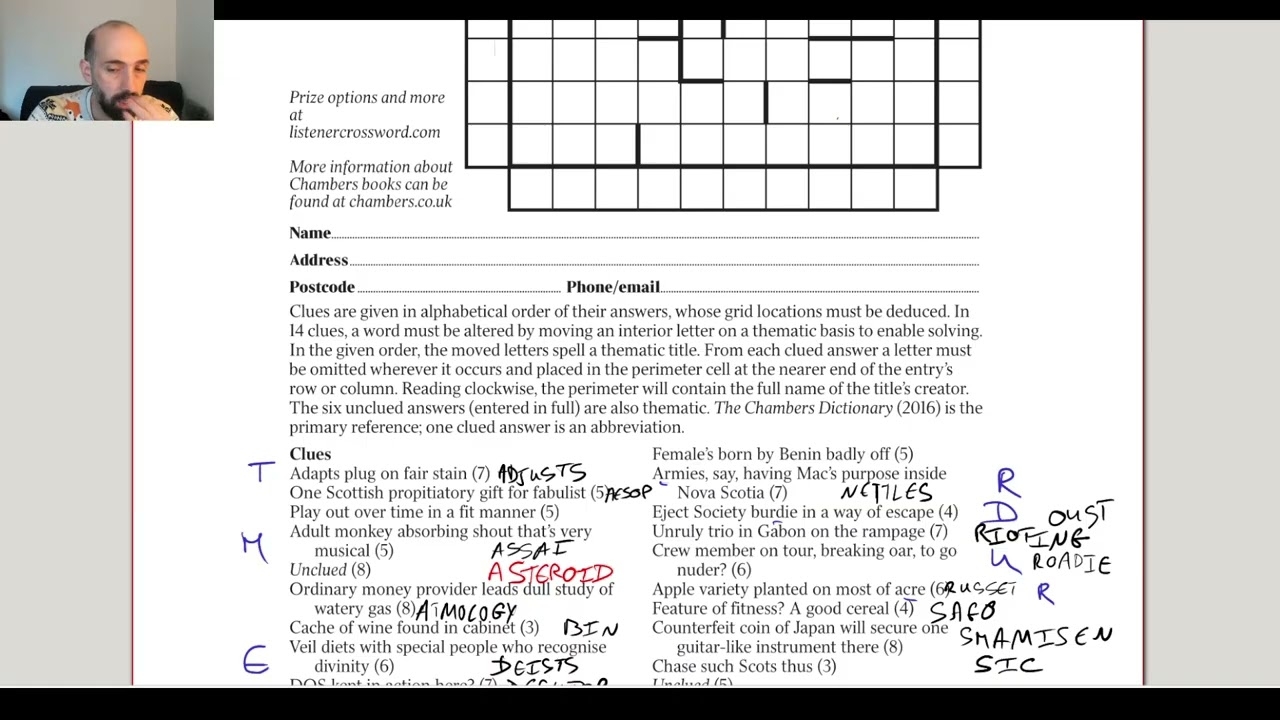 go badly crossword clue