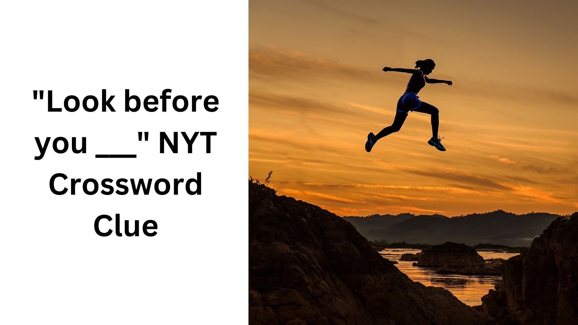 Look Before You NYT Crossword Clue October 13 2024