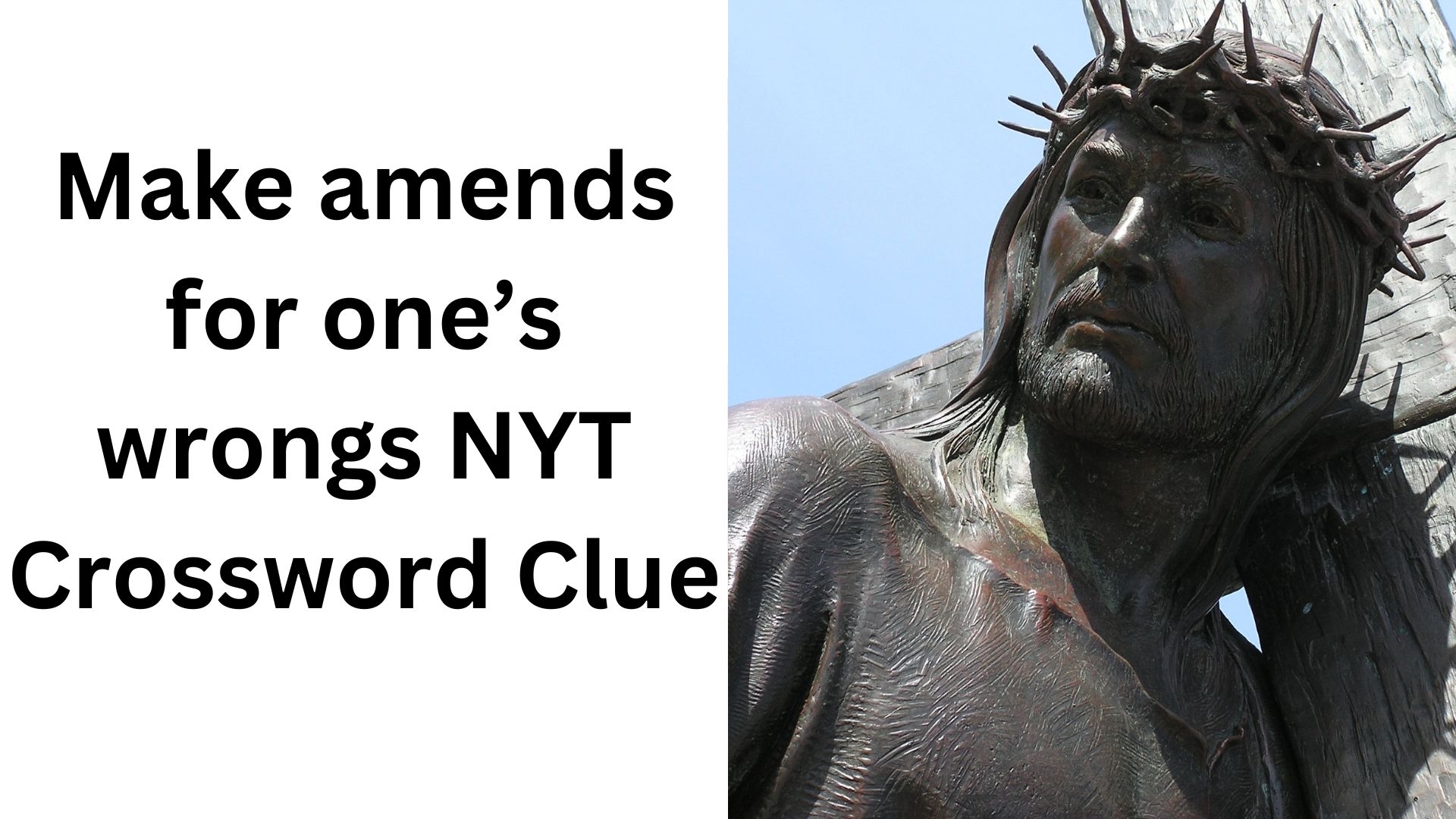 Make Amends For One s Wrongs NYT Crossword Clue December 27 2024