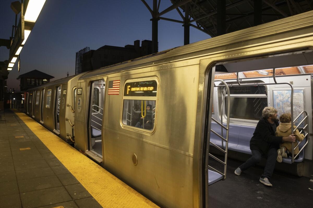 Man Shoved Onto New York Subway Tracks And Critically Injured Los Angeles Times