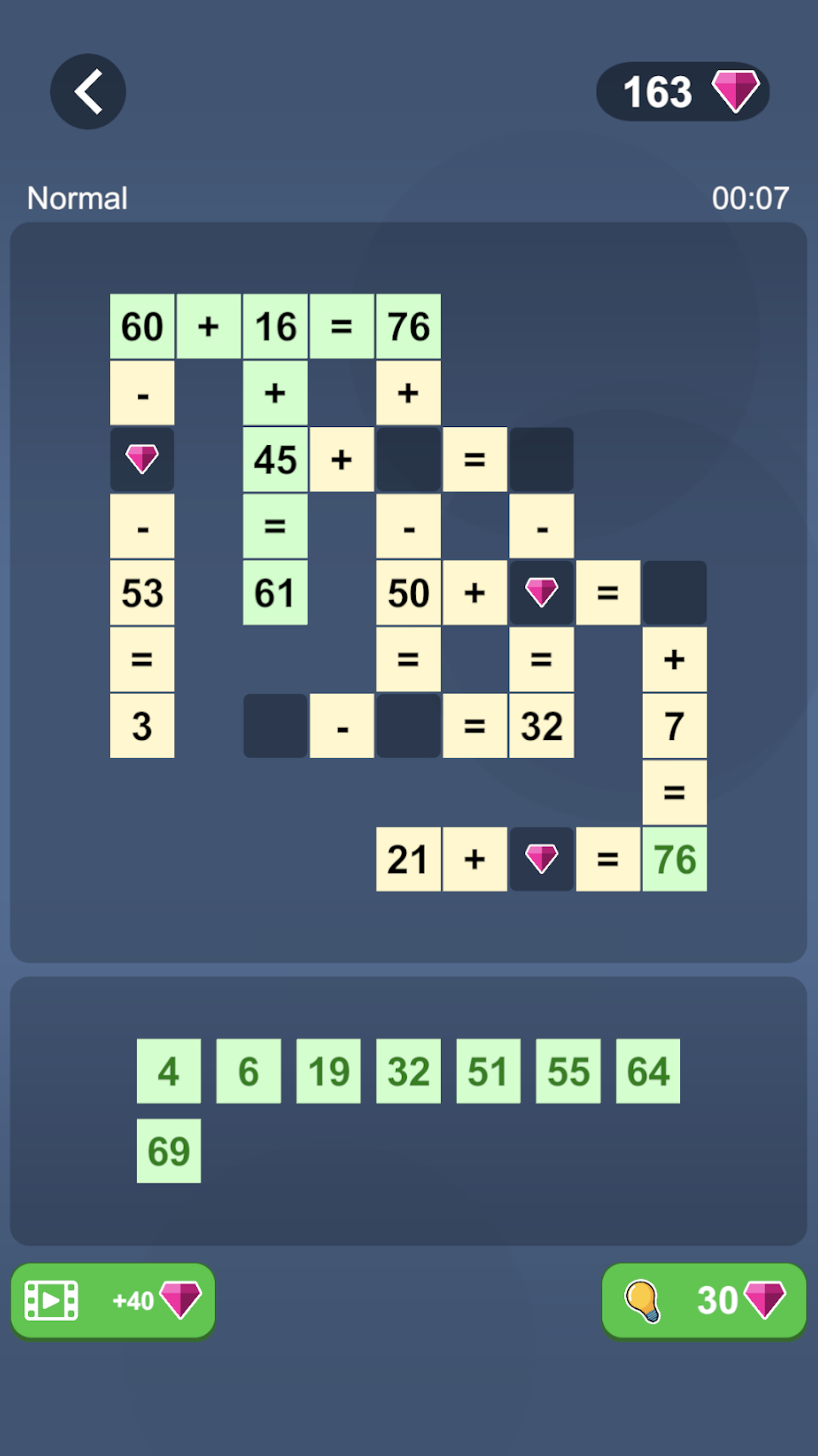 Math Crossword Puzzle Cool Math Games Brain Test amp Crossword Puzzles Free Game App On Amazon Appstore