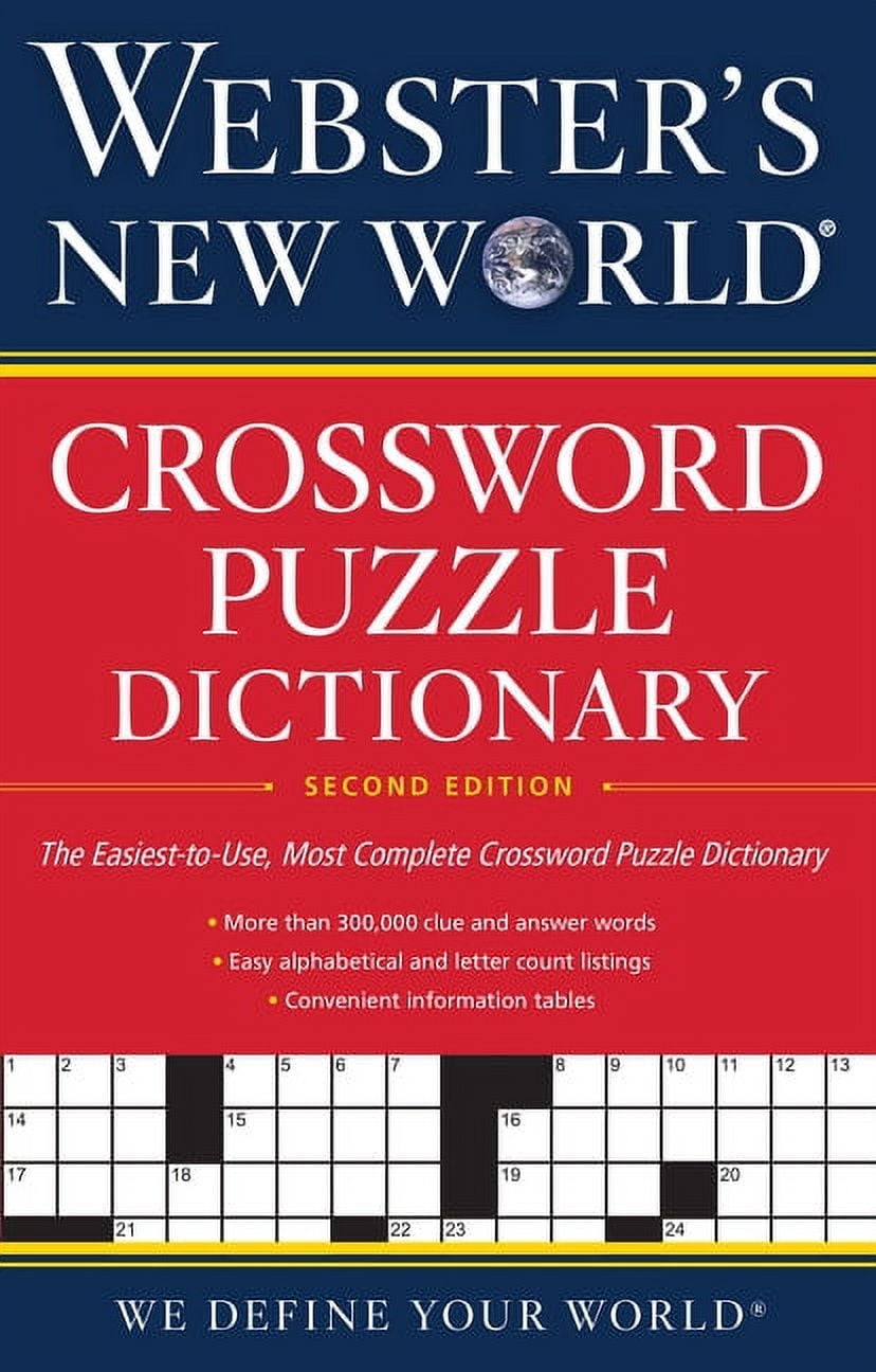Merriam Webster s Crossword Puzzle Dictionary Paperback Walmart
