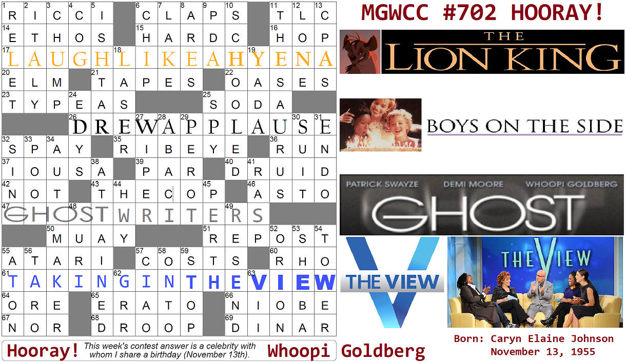 daily celebrity crossword cheats