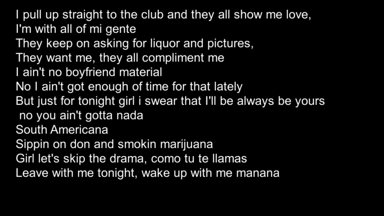 Mi Gent English Version Lyrics YouTube