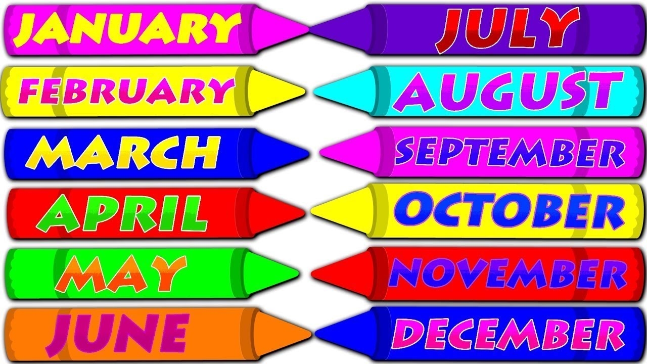 Months Of The Year With Spellings Slow Version For Kids Preschool Learning Learn Month Names YouTube Months Of The Year With Spellings Slow Version For Kids Preschool Learning Learn Month Names YouTube