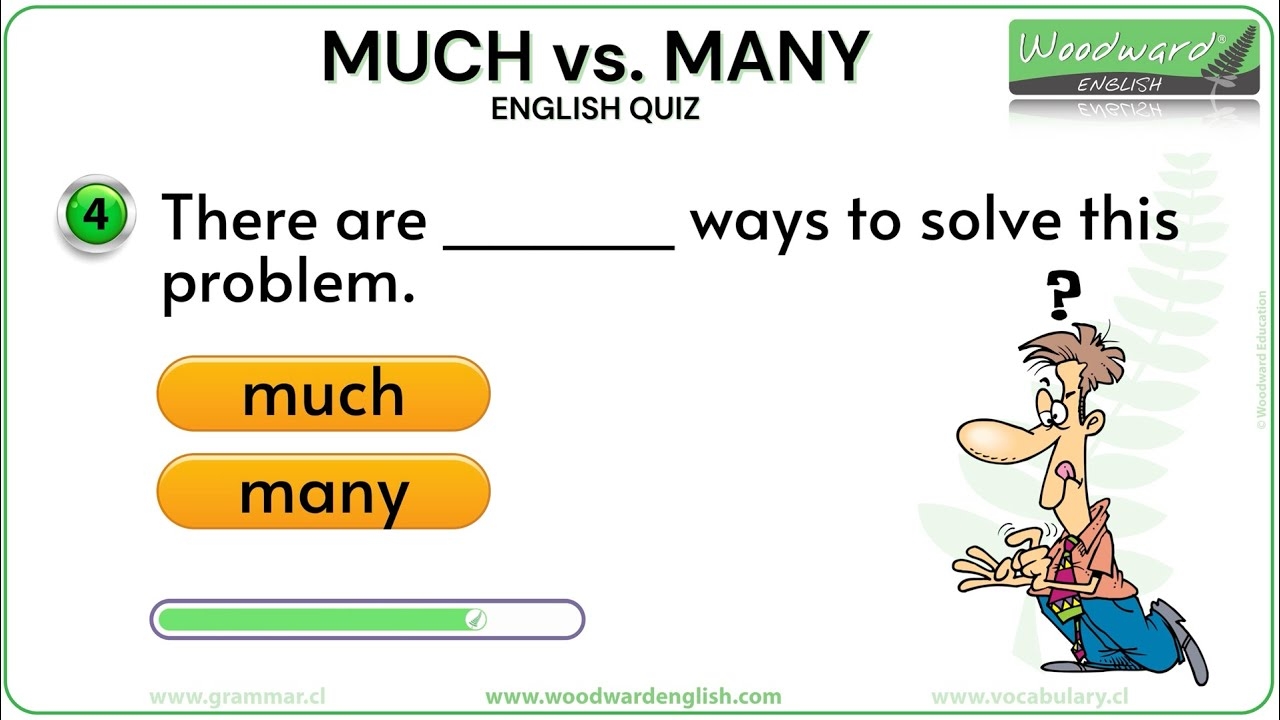 Much Vs Many Vs A Lot Of Woodward English