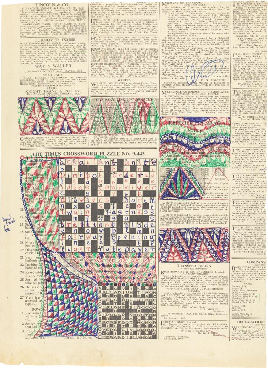 Museoteca The Crossword Puzzle And Designs On The Times J R R Tolkien
