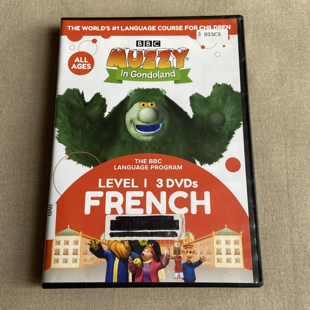 Muzzy In Gondoland French Level 1 DVD 2018 3 Disc Set BBC ESL Language Kids EBay