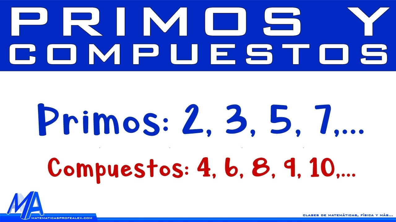 ficha de numeros primos y compuestos