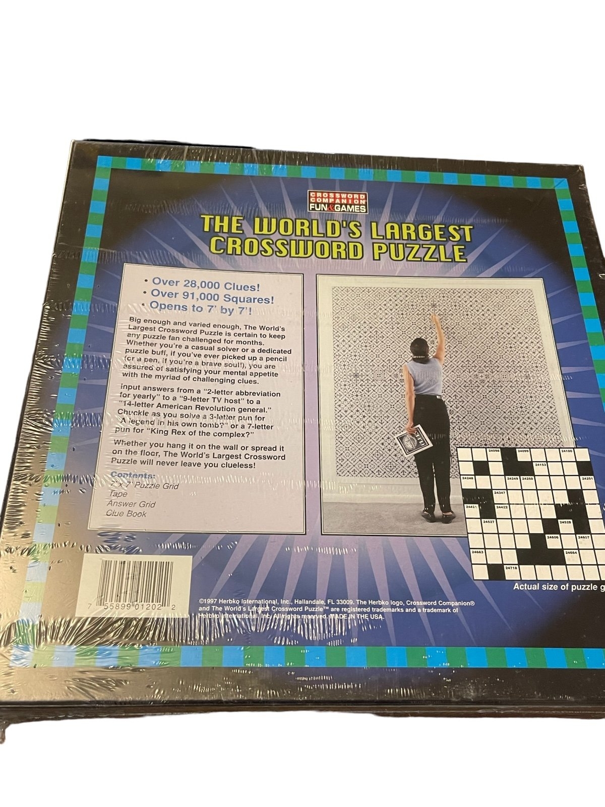 world's largest crossword puzzle