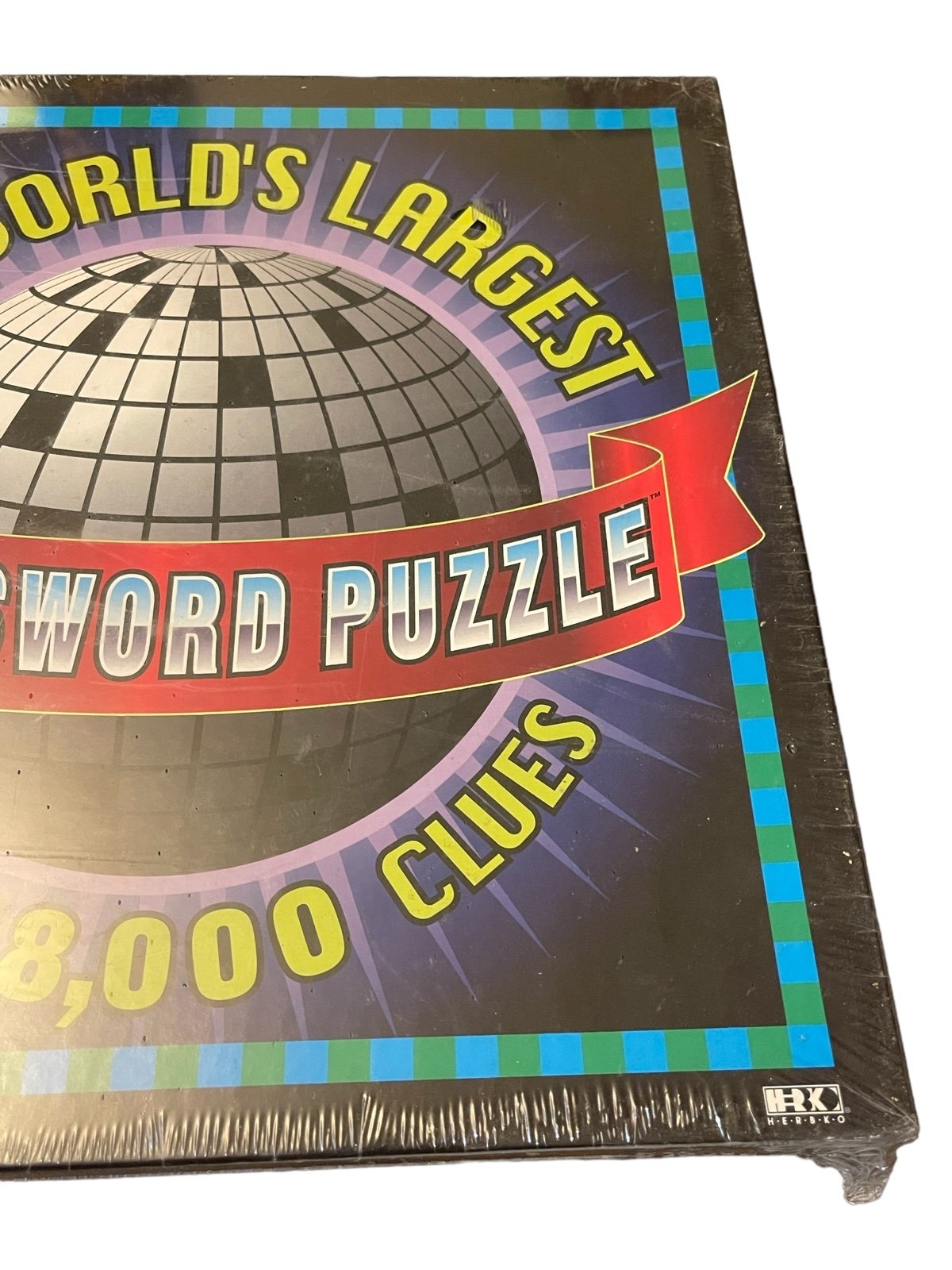 NEW The World s Largest Crossword Puzzle 28 000 Clues 91 000 Squares Sealed Toys Collectibles
