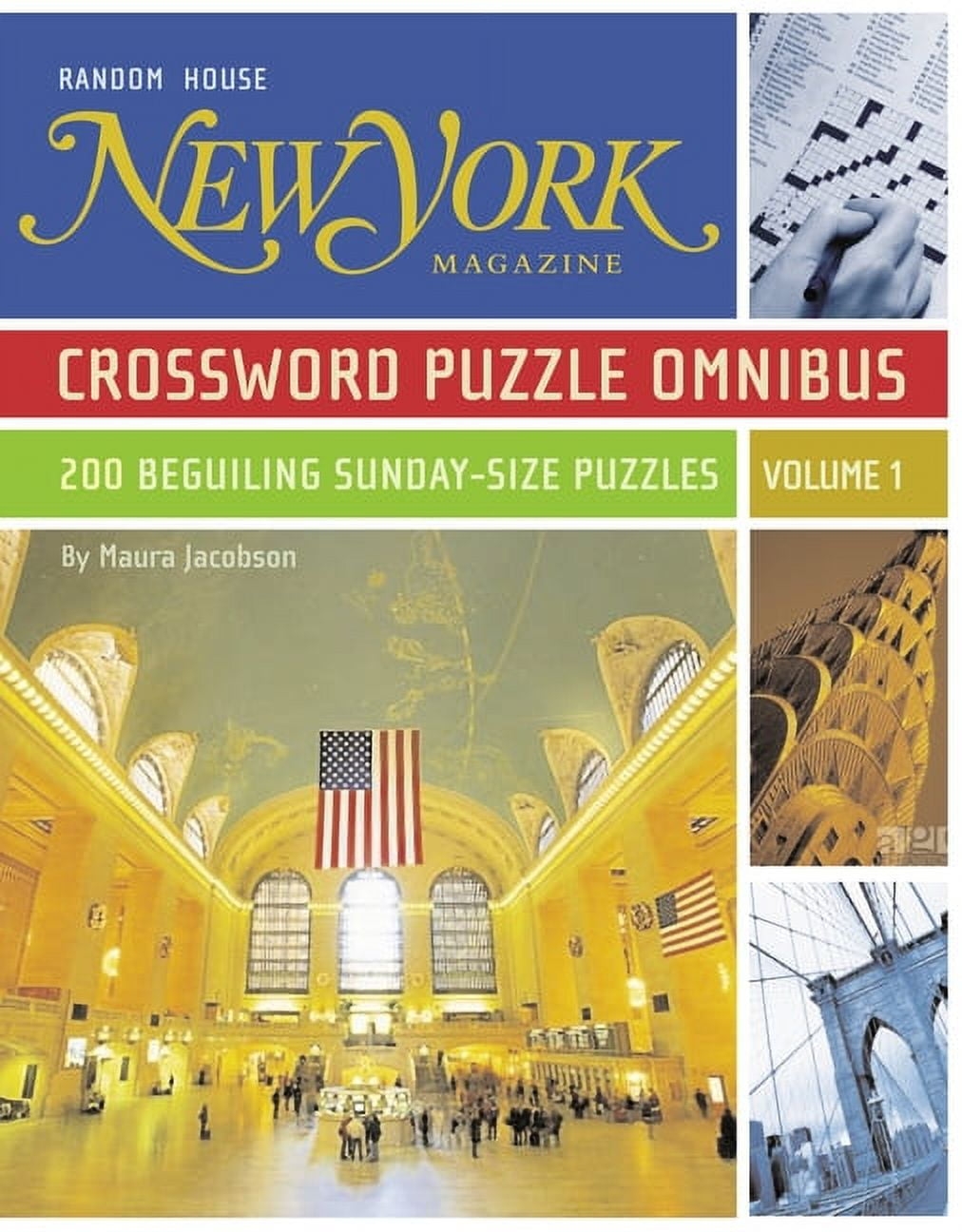 New York Magazine New York Magazine Crossword Puzzle Omnibus 200 Beguiling Sunday Size Puzzles Paperback Walmart