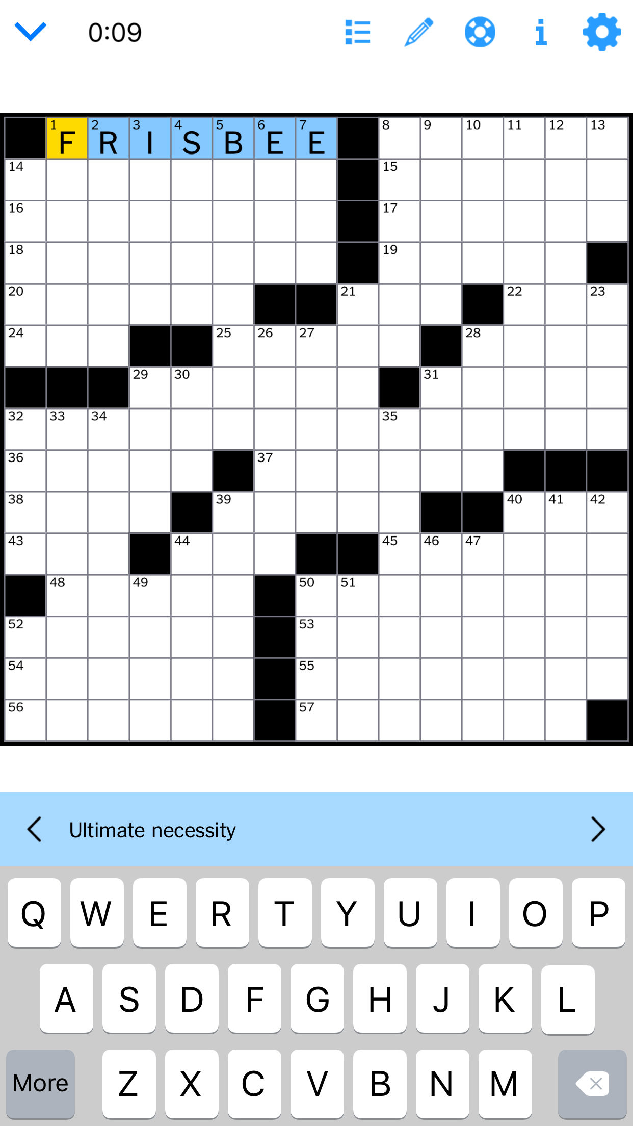 great crossword puzzle clue
