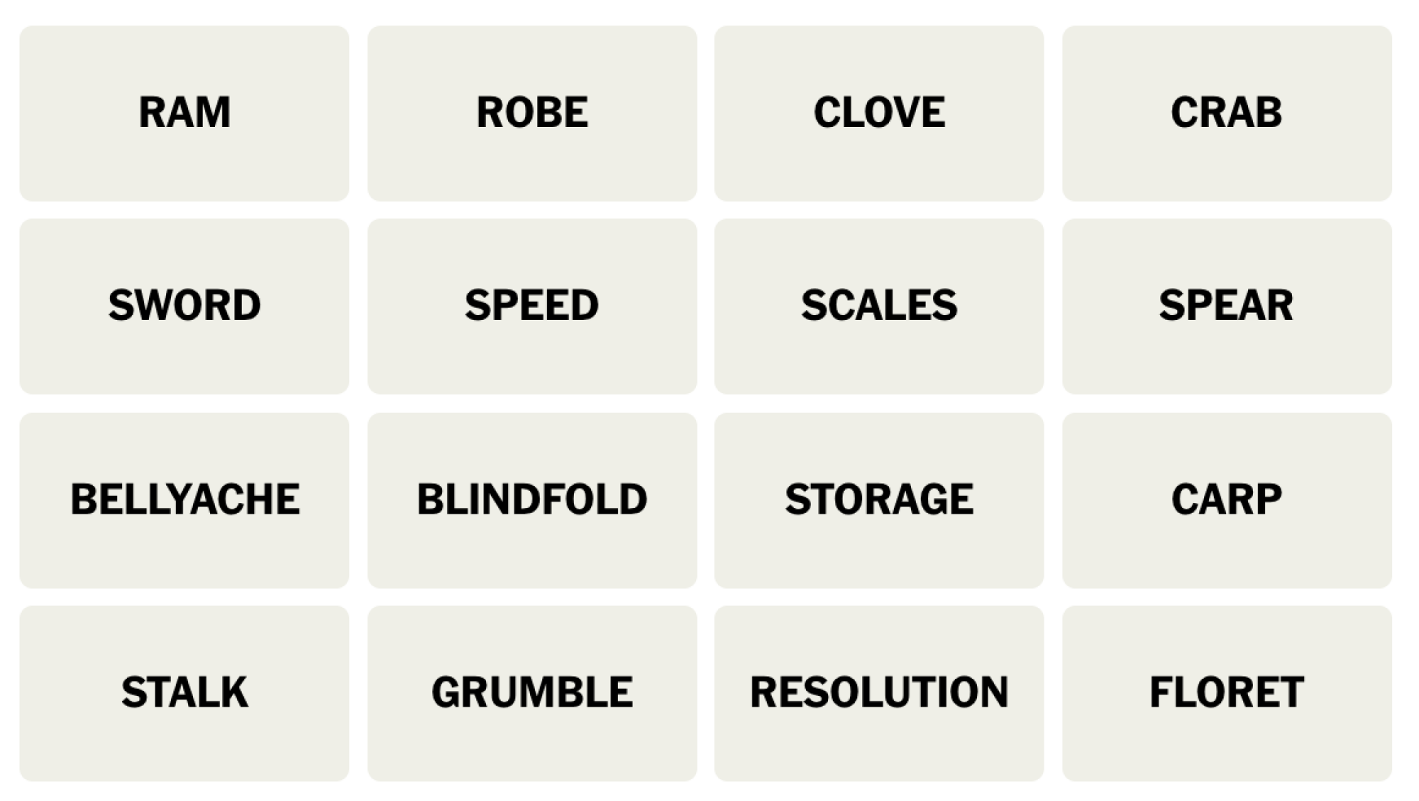 NYT Connections Answer For Today November 12 2024 Lifehacker