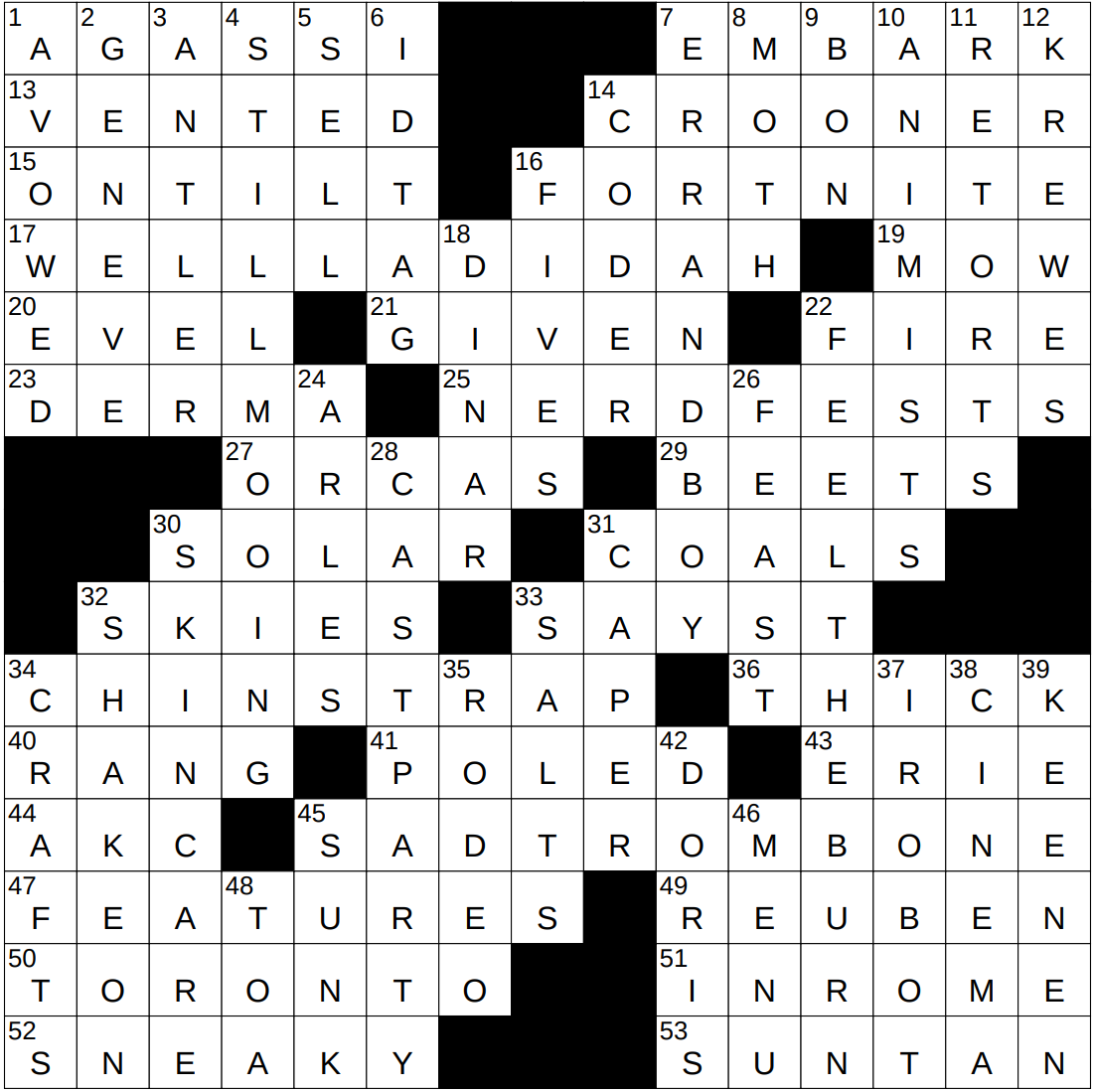 NYXCrossword Page 2 Of 6171 Answers To The New York Times Crossword NYXCrossword Page 2 Of 6171 Answers To The New York Times Crossword
