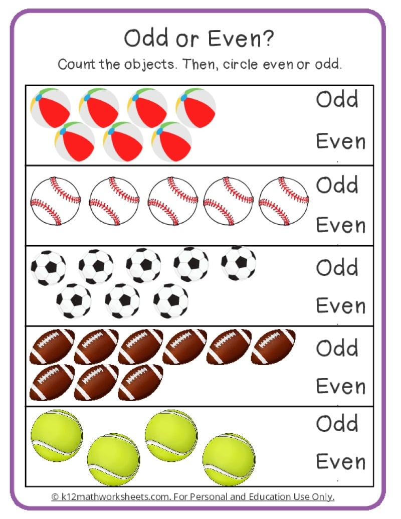 Odd And Even Numbers Worksheets Odd And Even Numbers Worksheets