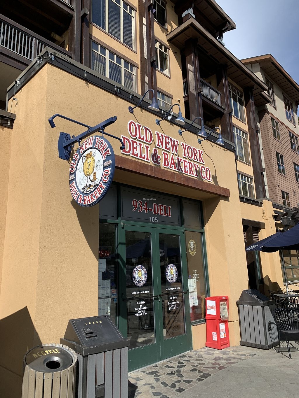 Old New York Deli Bakery Co Mammoth Lakes California Restaurant HappyCow